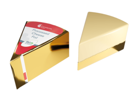 Flexible packaging processed cheese foil