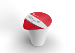 Yogurt die cut lid