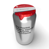EcoMultiCover for cans - die cut lid