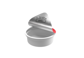 Promotion code inside the die cut lid