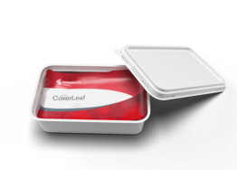 CoverLeaf die cut lid for margarine