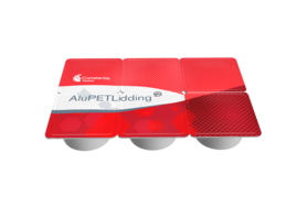 The proven lacquered Alu/PET reel fed lidding